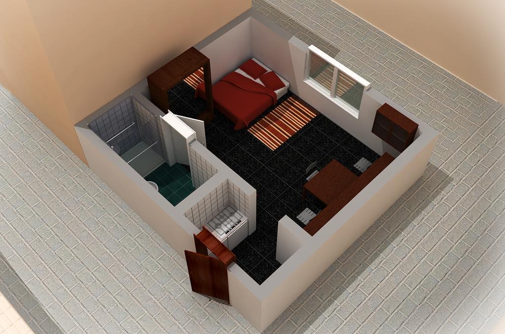 Barbadori Studio Apartment Florence Bilik gambar
